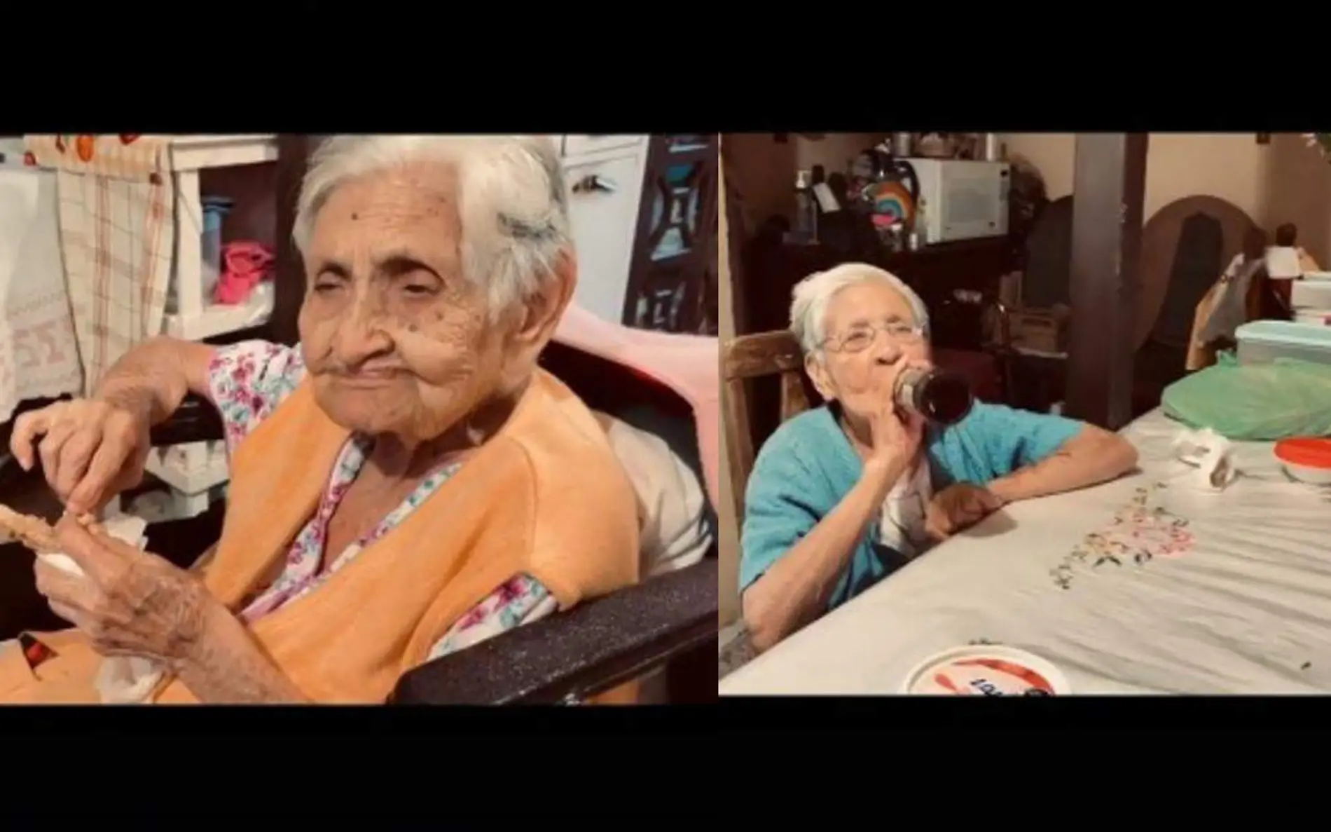 Abuelita viral por enojarse ante actitud de su hija(1)